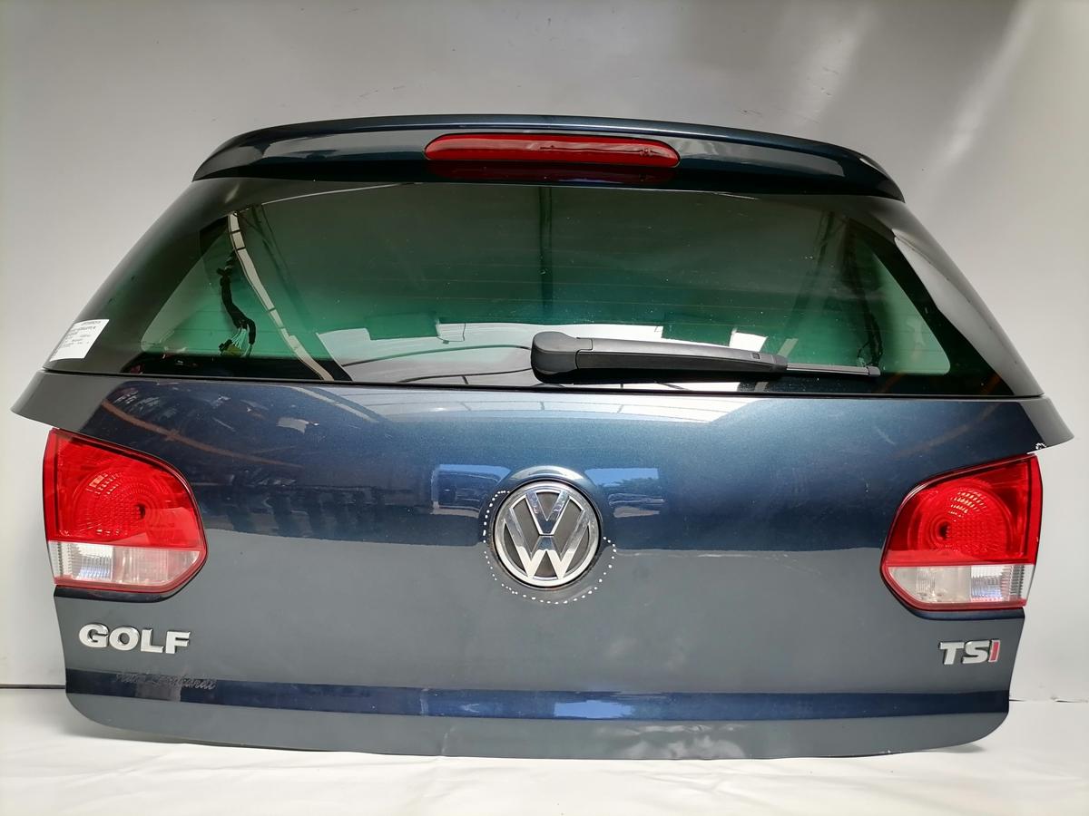 VW Golf 6 original Heckklappe mit Heckscheibe LC5F Bluegraphit Flie&szlig;heck Bj.2012